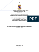 Organização Da Educação Brasilera Relatório