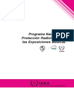 Programa Nacional de Protección Radiológica en Las Exposiciones Médicas