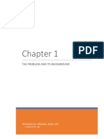 Thesis Template Chapters 1 To 5