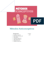 Métodos Anticonceptivos