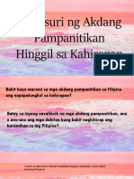 Panitikan Hinggil Sa Kahirapan