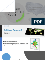 Análisis R Datos Visualización Mapas