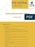 Impact Analysis: The Second Quarter Review, 2010-11