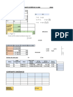 Plantilla Cortante Basal Estatico-Factor de Amplificacion Dinamico Xy