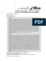 Pengaruh Karakteristik Penumpang Pesawat Terhadap PDF