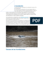 Definición de Inundación
