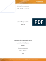 Unidad Estadistica Trabajo