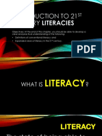 Introduction To 21st Century Literacies