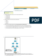 Assessment System: Take Assessment - SWITCH Chapter 7 - CCNP SWITCH (Version 6.0)