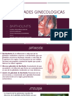 Enfermedades Ginecologicas Bartholinitis