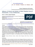 L.n.dash - Influence of Lifestyle and Attitude On Online Shopping Among It Professionals A Case of Odisha State