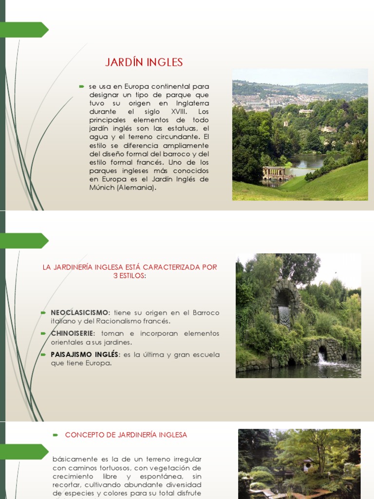 JARDÍN INGLES.pptx | PDF