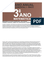 Planejamento Anual de Matemática 3 Ano Do Fundamental de Acordo Com A BNCC 2020