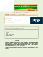 Actividad 1. Conceptos de Planeacion Estrategica