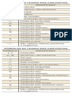 simbologia dos conjuntos