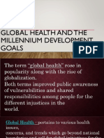 Global Health and The Millennium Development Goals