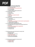 Stats Quiz