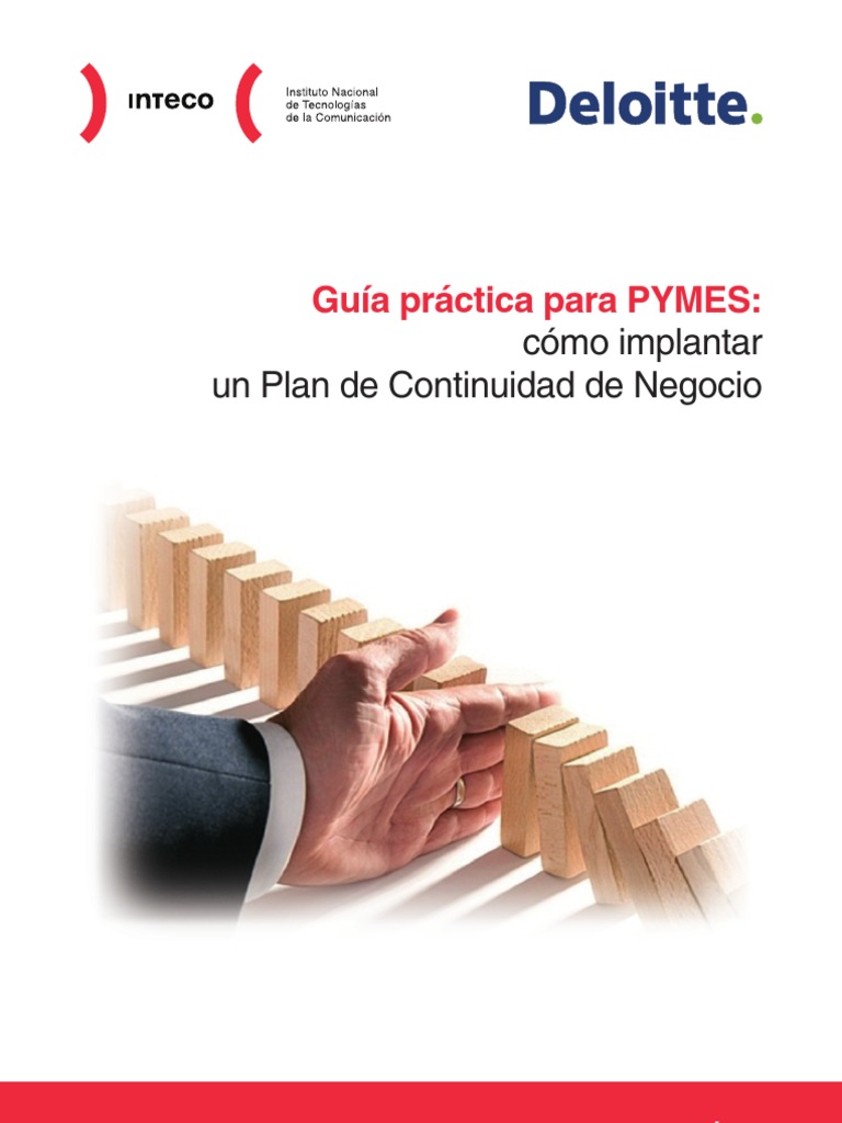 Plan de Continuidad para PYMES | PDF | Continuidad del negocio ...