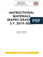 Instructional Materials Compilation
