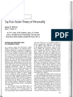 1 - Mccrae - Costa - Five Factor Theory PDF