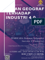 Peran Geograf Terhadap Industri 4.0