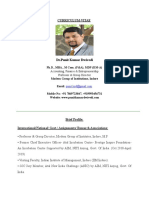 CV - DrPunit Kumar Dwivedi 2020 Jan