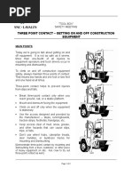 3-Point Contact Safety Guidelines | PDF