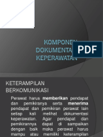 Komponen Dokumentasi Keperawatan