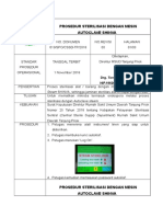 013 - Sop Sterilisasi Dengan Mesin Autoclave