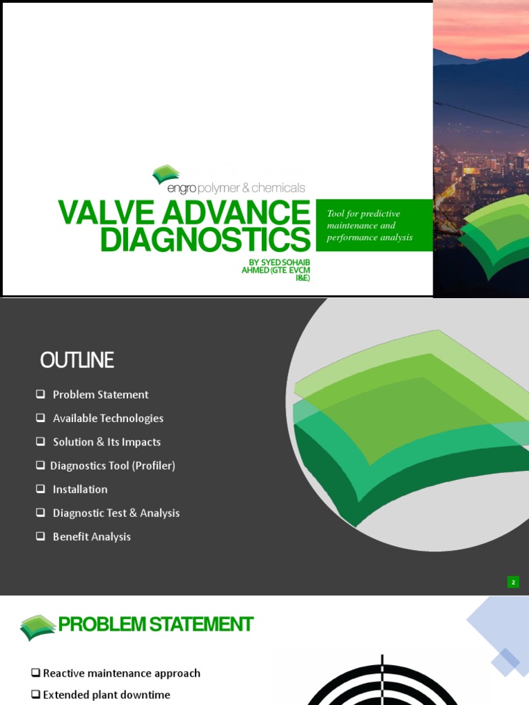 Advanced Valve Diagnostics Tool | PDF | Troubleshooting | Valve