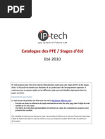 Catalogue Des Offres de PFE Et Stages