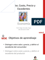 Clase5-Excedente Del Consumidor y Productor