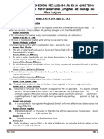 AE Board Recalled Questions Part 2 in Irrigation and Drainage and Allied Subjects PDF