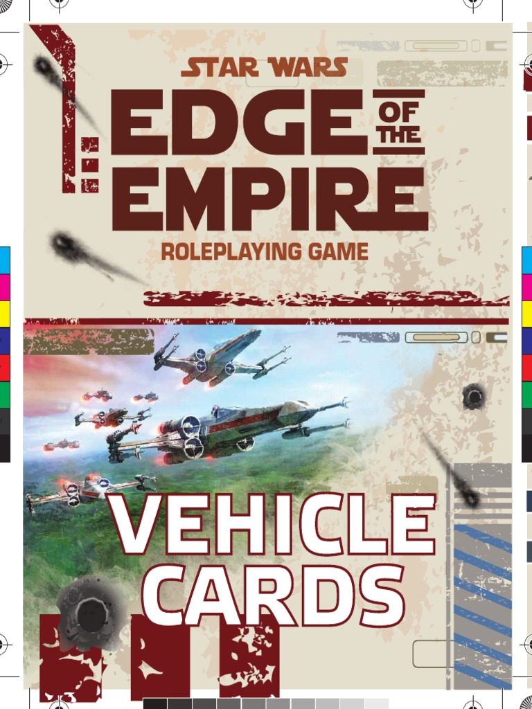Edge of The Empire - Vehicle Cards | PDF