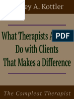 What Therapists Actually Do