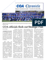 COA officials flesh out Strategic Plan for 2016-2022