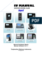 BUKU MANUAL ABSENSI SIDIK JARI. Icon B3 Icon CL 580 Icon H3. Icon X628. Manual Hardware - Mesin Manual Software V PDF