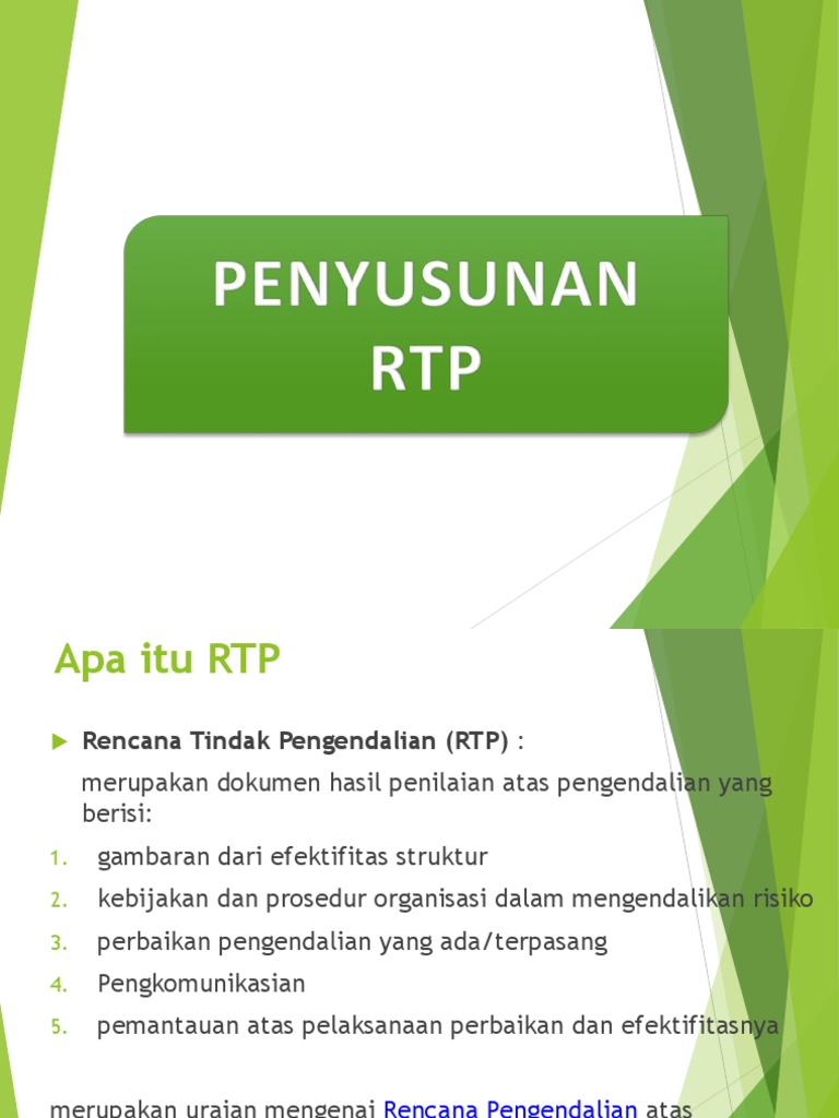 Penyusunan RTP | PDF | Bisnis