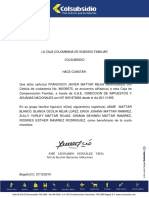 Certificado Grupo Familiar PDF