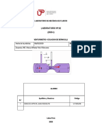 2d0 INFORME DE LABORATORIO DE MECANICA DE FLUIDOS TERMINADO