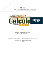 Diktat Kalkulus Multivariabel 2