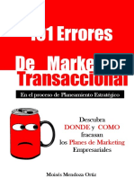 101 ERRORES DE MARKETING TRANSACCIONAL