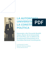 autonomia universitaria