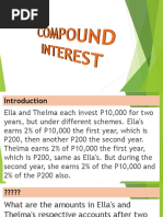 Lesson 25. Compound Interest