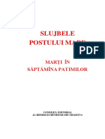 Marți SĂPTĂMÎNA PATIMILOR 2017 PDF