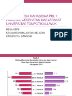 SEMINAR DESA MAHASISWA PBL 1 (Desa Sepe Kec. Balantak Selatan)