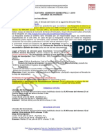 FCYT Convocatoria Examen Ingreso 2 - 2019 PDF