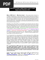 Network 3-SMTP Server Status Codes and SMTP Error Codes