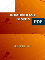 1. Minggu1_Latar Belakang & Peranan Komunikasi Dalam Bisnis