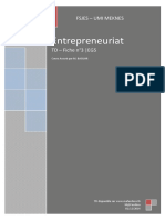 TD N°03 - Entrepreneuriat